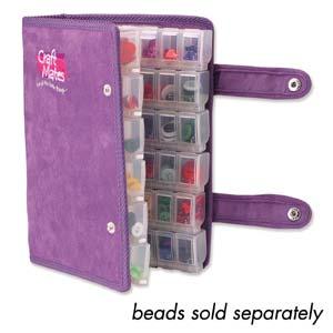 Case with 84 security lock small boxes 